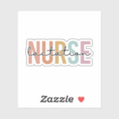 Sticker Infirmière en lactation, cadeau pour infirmière en (Feuille)
