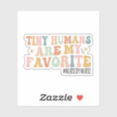 Sticker Infirmière, Infirmière néonatale, Infirmière Super (Feuille)