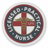 Sticker Infirmière LPN (Devant)