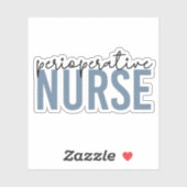 Sticker Infirmière ou infirmière en poste (Feuille)