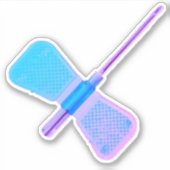 Sticker Infirmière papillon IV (Devant)