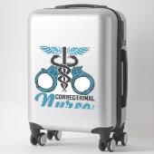 Sticker Infirmière pénitentiaire (Sur valise)
