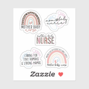 Sticker Infirmière postpartum, nourrice