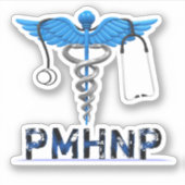 Sticker infirmière praticienne en santé mentale psychiatri (Devant)