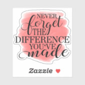 Sticker Infirmière retraitée (Feuille)