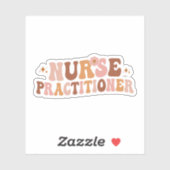 Sticker Infirmière super, Infirmière du NP Appréciation (Feuille)