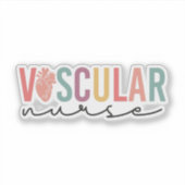 Sticker Infirmière vasculaire (Devant)