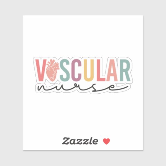 Sticker Infirmière vasculaire (Feuille)