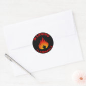 Sticker inflammable (Enveloppe)