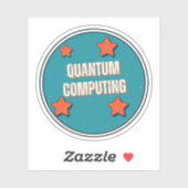 Sticker Informatique quantique (Feuille)