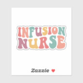 Sticker Infusion Nurse (Feuille)
