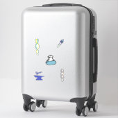 Sticker Ingénierie (Sur valise)