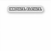 Sticker Innover Un Esprit De Croissance Élevé Progrès Visi (Devant)