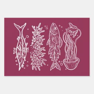 Sticker Inpakpapier Vel