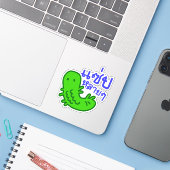 Sticker Insecte comestible > Trop de saveur ♦ Saep Lai Lai (Ordinateur portable avec iPhone)