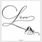 Sticker Inséparables (Feuille)