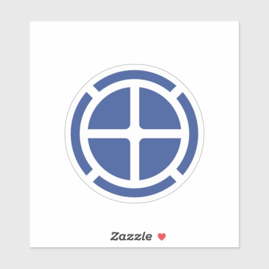 Sticker Insigne de la 35e division d'infanterie (Feuille)