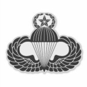 Sticker Insigne de parachutiste, Maître (Devant)