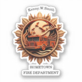 Sticker Insigne de prestige rayonnant, Honneur (Recto)