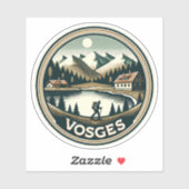 Sticker Insigne des Vosges France (Feuille)