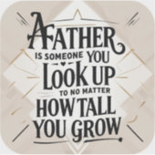Sticker Inspiration du jour du Père (Devant)