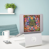 Sticker Inspiration Votre Futur Amusants Inspiritisme Flor (Ordinateur portable sur le bureau)