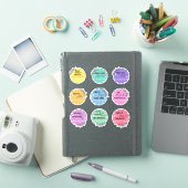 Sticker Inspirationnel - Encouragement, Citations Motivati (Couverture iPad)