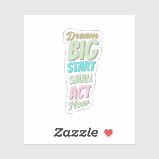 Sticker Inspirerend prijsopgave (Vel)