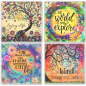 Sticker Inspirivity Pack de Variétés gaies Encouragement (Devant)