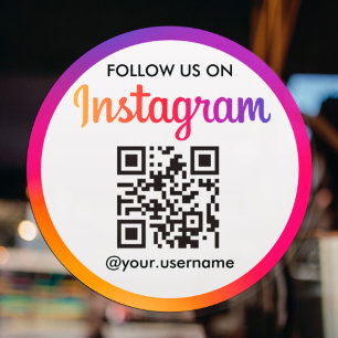 Sticker Instagram Business QR Code