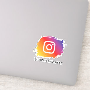 Sticker Instagram moderne personnalisé