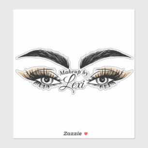 Sticker Institut de Beauté Pretty Eyes Maquillage Cils Ext