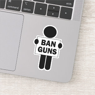 Sticker Interdire les armes