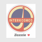Sticker Interkosmos (Feuille)