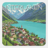 Sticker Interlaken Suisse (Devant)