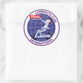 Sticker International Club Lambretta Set 6 (Sac)