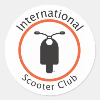 Sticker International Scooter Club