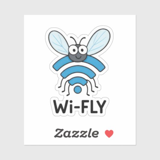 Sticker Internet Wi-Fi (Feuille)