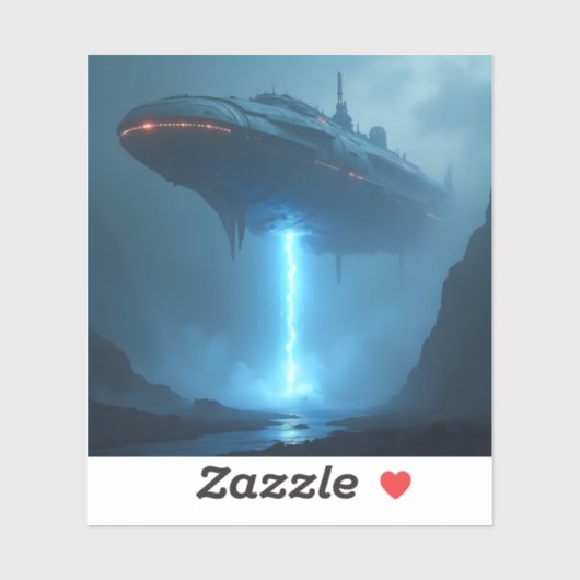 Sticker Into The Void - Square Vinyl  (Feuille)