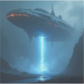 Sticker Into The Void - Square Vinyl  (Devant)