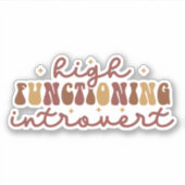 Sticker Introduction haute fonction (Devant)