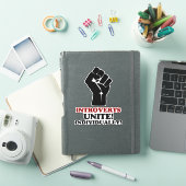 Sticker Introverties Unite (Couverture iPad)