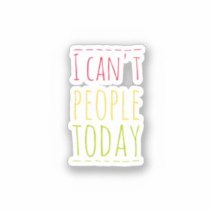 Sticker Introvertir l'Humour introduit