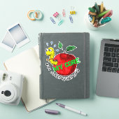 Sticker Invader Apple (Couverture iPad)