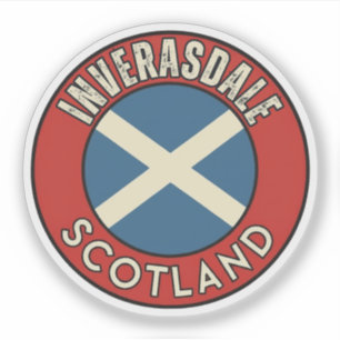 Sticker Inverasdale, Écosse