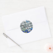 Sticker Invitation du lac Swan (Enveloppe)
