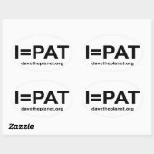 Sticker IPAT - Dave la planète (Feuille)