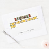 Sticker Irak 6 mois avec 3 Star de campagne (Enveloppe)