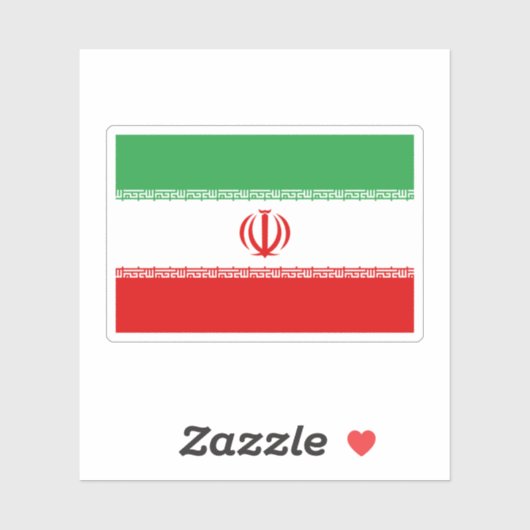 Sticker Iran (Feuille)