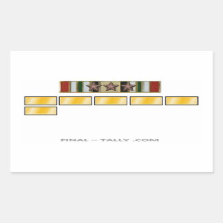 Sticker Iraq 6 maand met 3 Campagnester